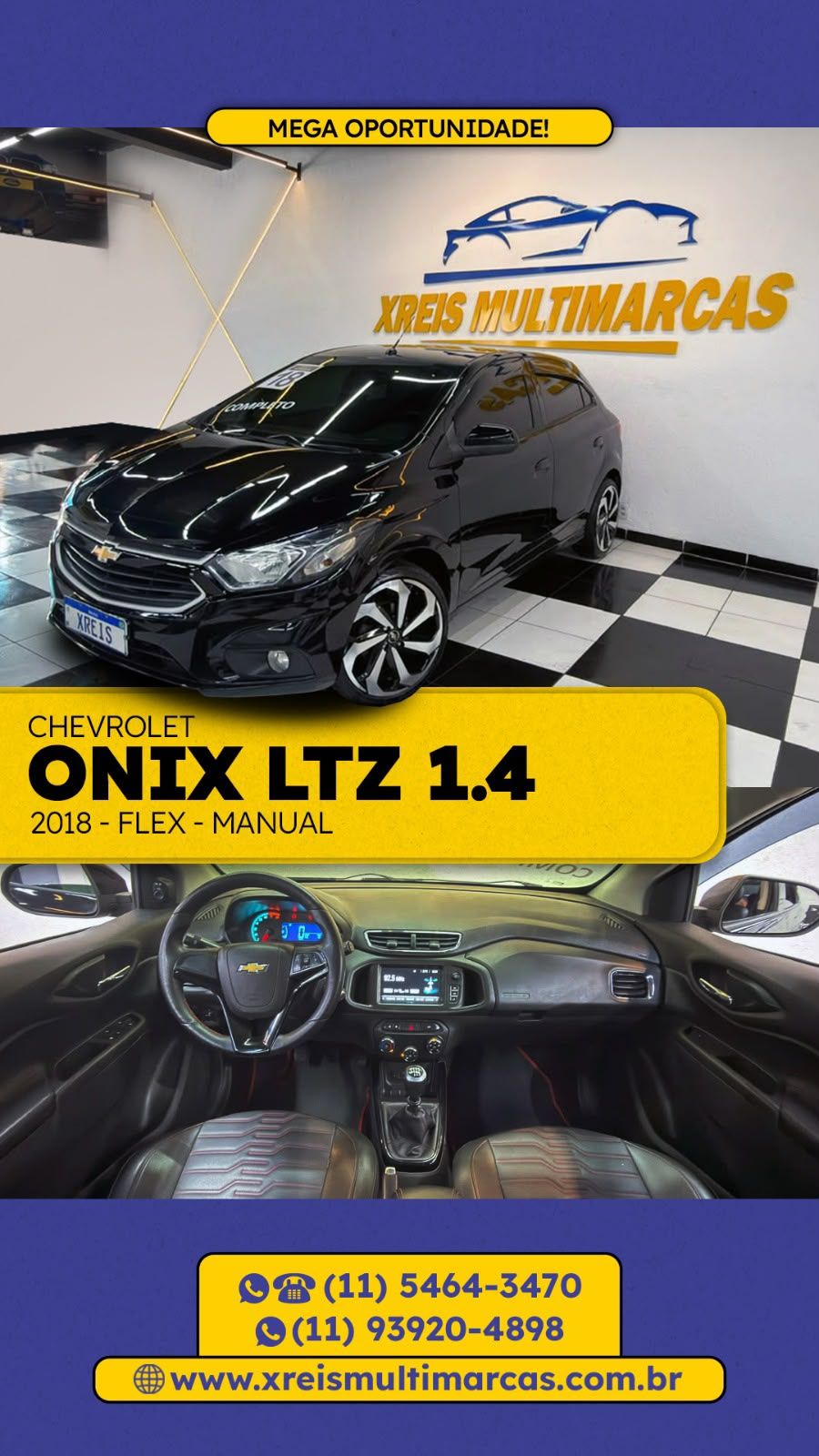 ONIX HATCH LTZ 1.4 8V FlexPower 5p Aut.