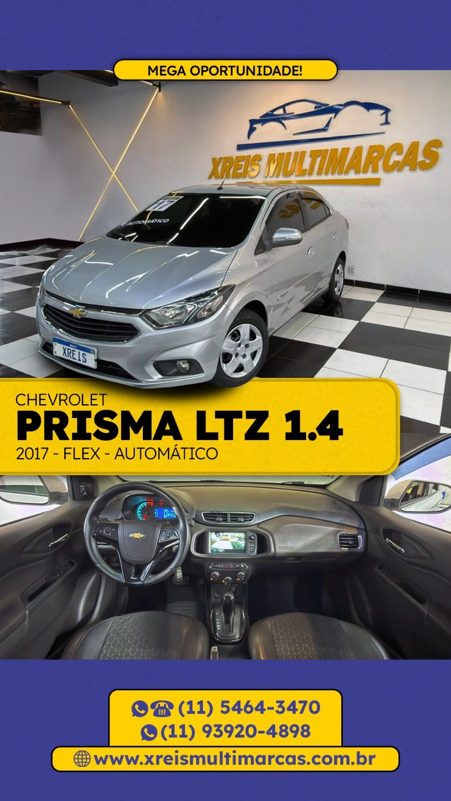 PRISMA Sed. LTZ 1.4 8V FlexPower 4p Aut.