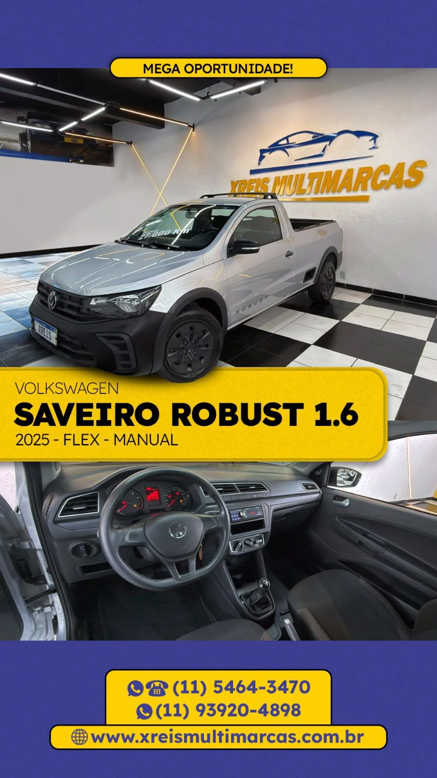 Saveiro Robust 1.6 Total Flex 16V 