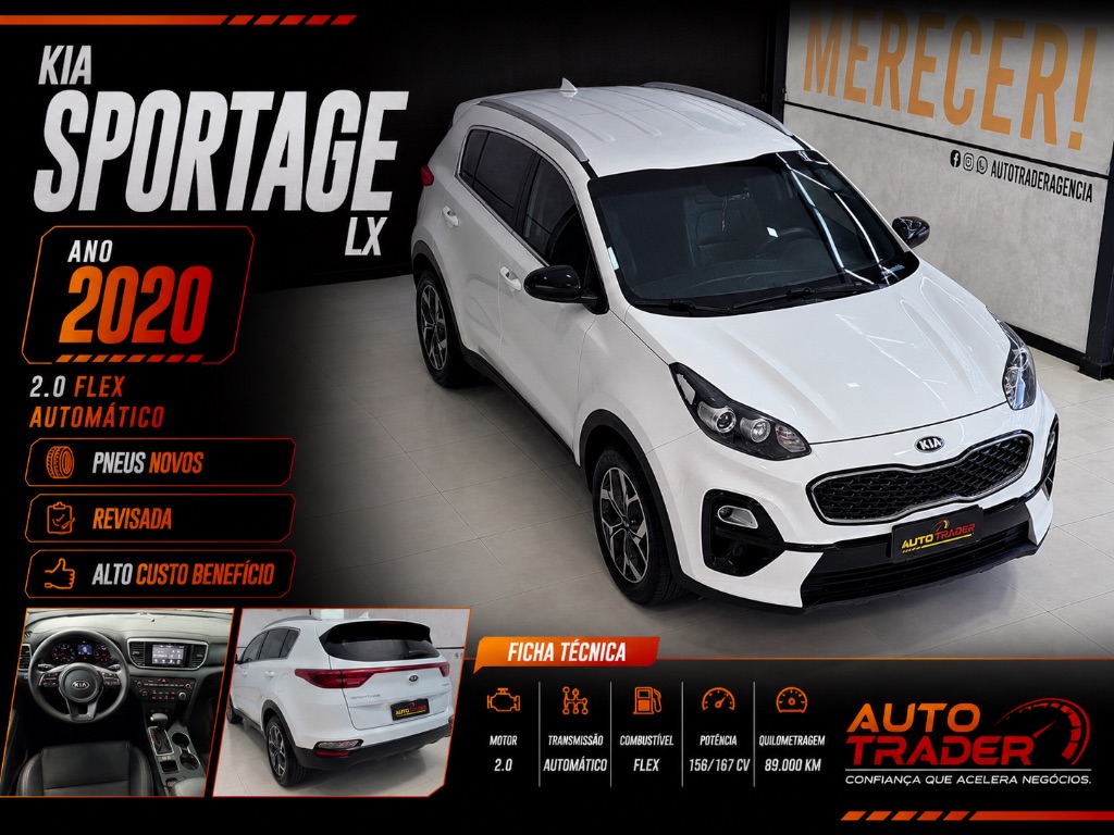 Sportage LX 2.0 Flex  Automatico